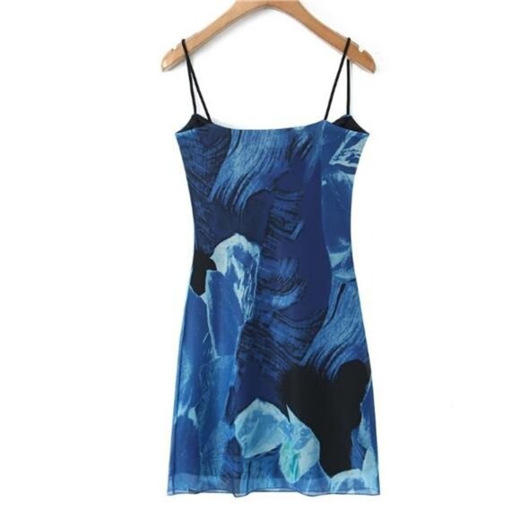 Printed Bodycon Cami Dress - Picture 3 of 8